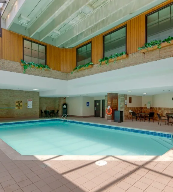 Indoor swimming pool in Best Western Plus Toronto Airport Hotel
